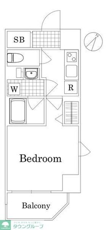 ザ・レジデンス・オブ・トーキョー H20 スカイタワーの物件間取画像